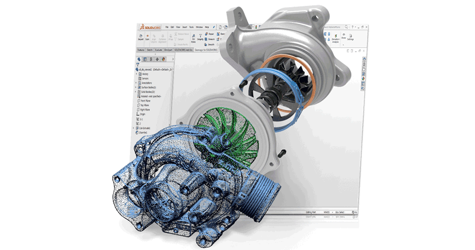 Geomagic For Solidworks リバースエンジニアリング用ソフトウェア